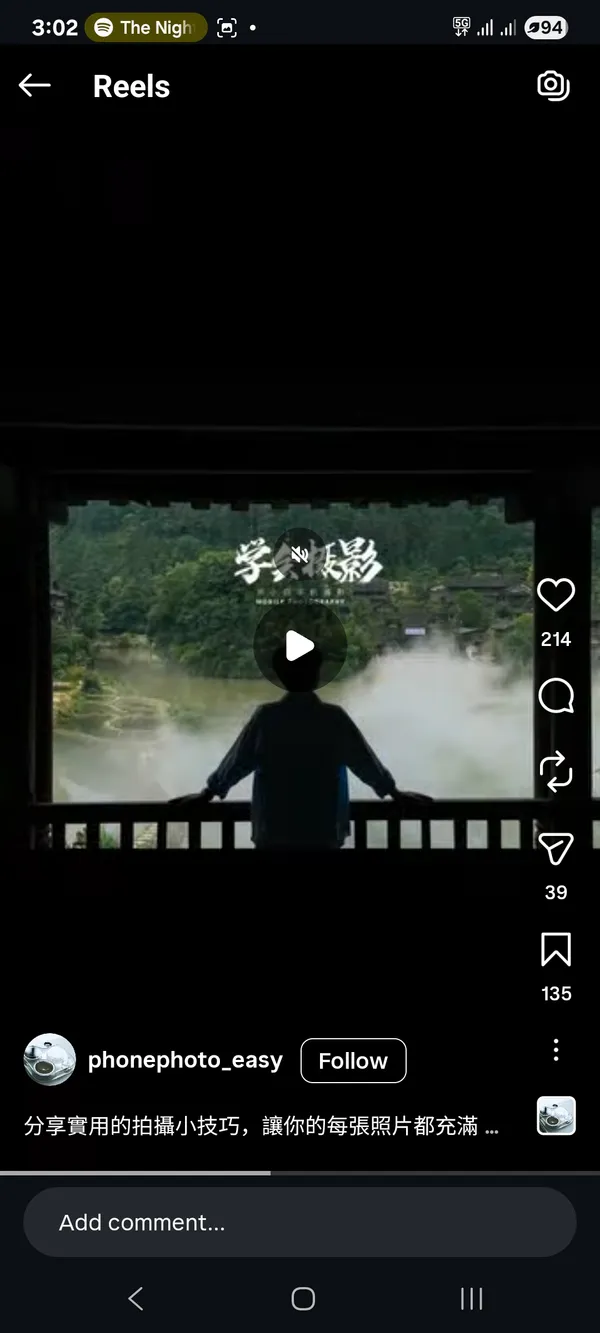 Silhouette of a person overlooking a misty landscape.